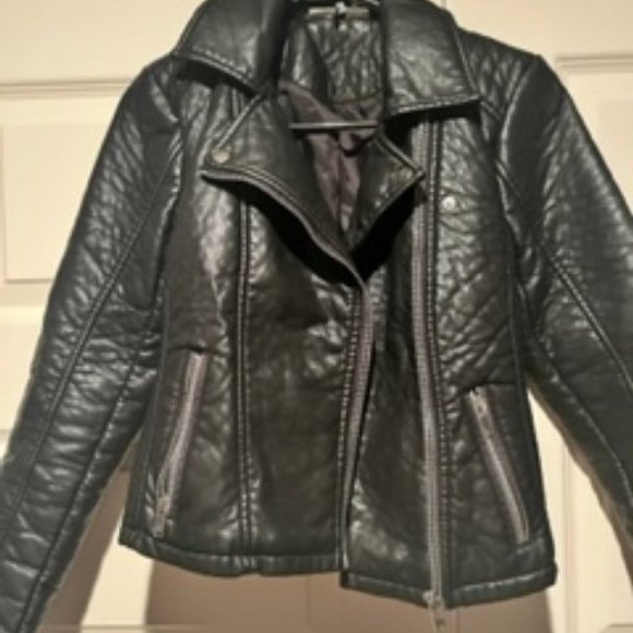 Noisy May Faux Leather Jacket - Picture 3 of 5